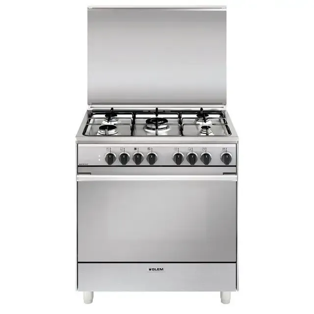 Glem Gas U865MI6 cucina Piano cottura Acciaio inossidabile A Sconto