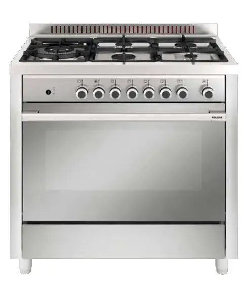 Più Venduto Glem Gas Matrix M96TVI Piano cottura Acciaio inossidabile A
