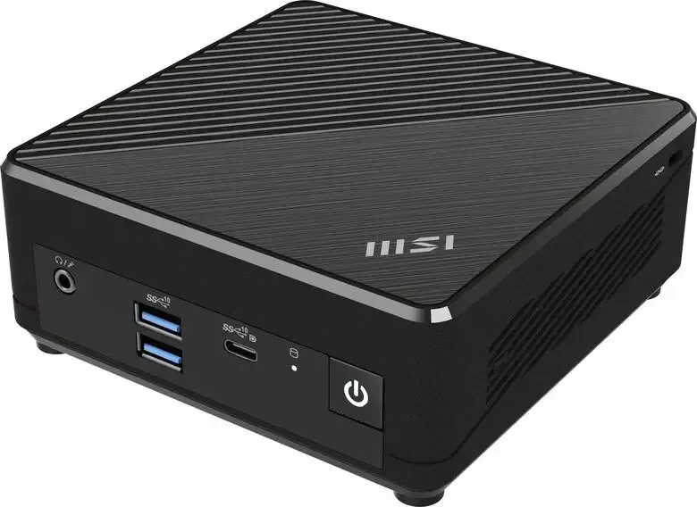 Professionale MSI Cubi N ADL-001EU Intel® N N200 4 GB DDR4-SDRAM 128 GB SSD Windows 11 Pro Mini PC Nero
