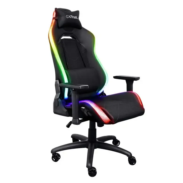 Economico Trust GXT 719 Ruya Sedia da gaming per PC Seduta imbottita Nero