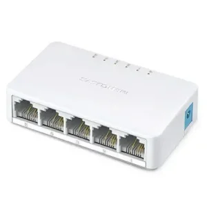 Ultima Occasione Mercusys MS105 switch di rete Non gestito Fast Ethernet (10/100) Bianco