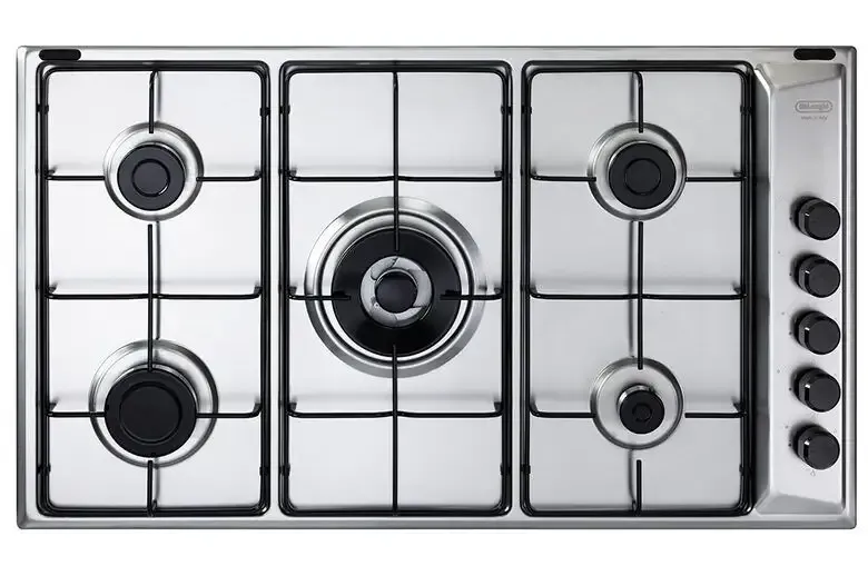 De’Longhi FLA 59 DD piano cottura Acciaio inox Da incasso 86 cm Gas 5 Fornello(i) Nuova Collezione