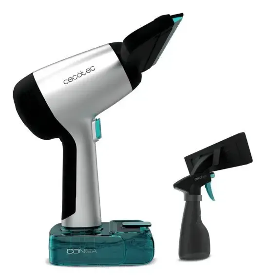 Cecotec Conga Rockstar 3700 Glass aspirapolvere senza filo Nero, Argento, Turchese Senza sacchetto Di Tendenza