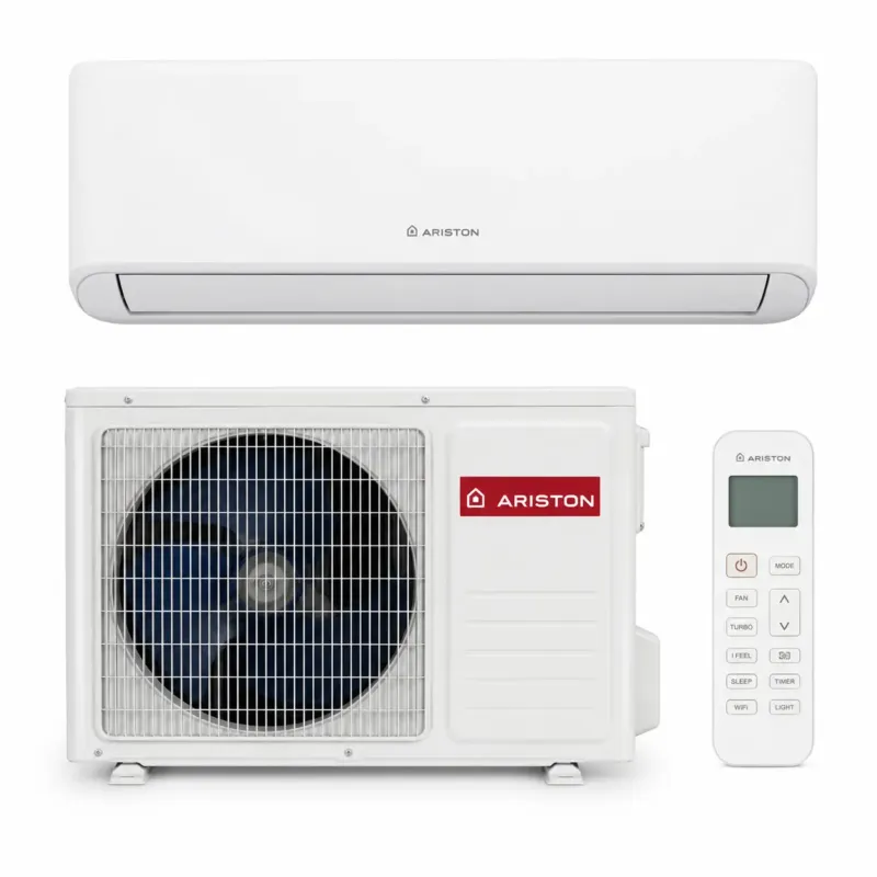 Nuovo Arrivo Ariston NET 25 MA1 Climatizzatore Inverter 9000 BTU WiFi Unità Interna + Esterna A++