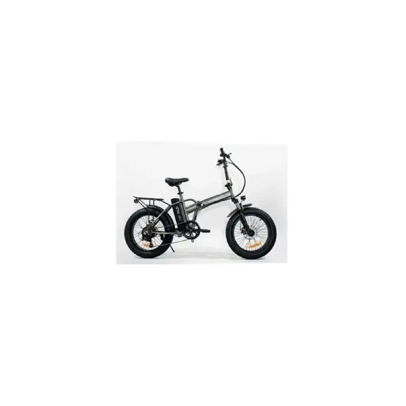 EMG Bomber 48V Iron Grey E-Bike Fat Bike Pieghevole 20" 48V 13Ah Popolare