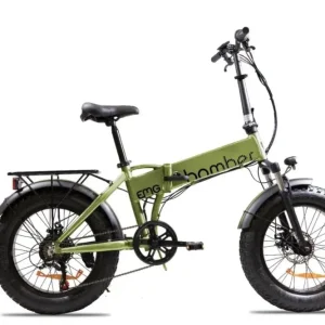 EMG Bomber 48V Green E-Bike Fat Bike Pieghevole 20" 48V 13Ah Verde Sconto