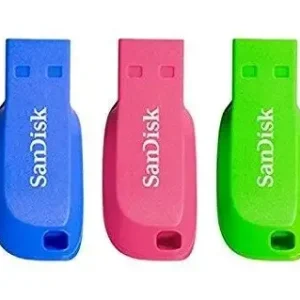 SanDisk Cruzer Blade 16GB unità flash USB USB tipo A 2.0 Blu, Verde, Rosa Ordina Subito