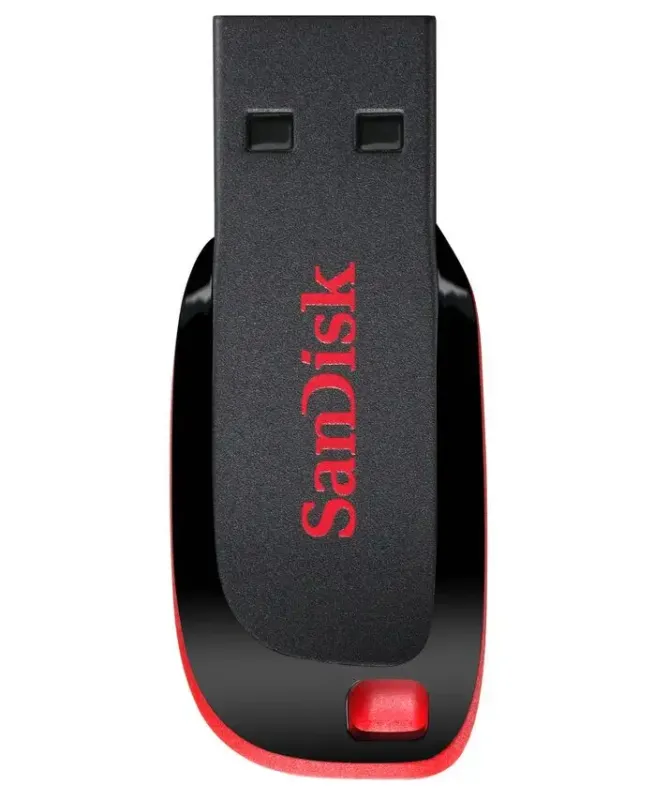 Compra Oggi Stesso SanDisk Cruzer Blade unità flash USB 64 GB USB tipo A 2.0 Nero, Rosso