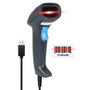 Prezzo Conveniente Hamlet HBCS1D10U lettore di codici a barre Lettore di codici a barre portatile 1D Laser Nero
