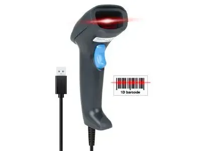 Prezzo Conveniente Hamlet HBCS1D10U lettore di codici a barre Lettore di codici a barre portatile 1D Laser Nero