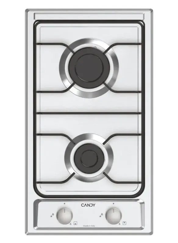 Candy Idea CHW23X Acciaio inox Da incasso 28.8 cm Gas 2 Fornello(i) Nuovo Arrivo