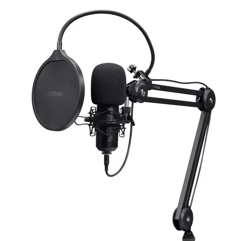A Buon Prezzo Trust GXT 270 Emita II+ Nero Microfono per podcast
