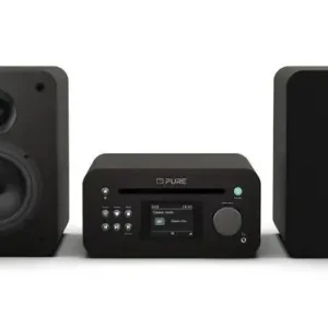 Subito Disponibile Pure Classic Stereo Mini Microsistema audio per la casa 20 W Nero