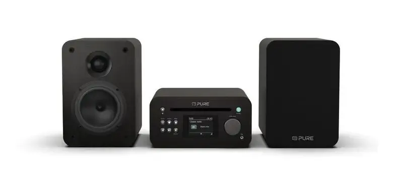 Subito Disponibile Pure Classic Stereo Mini Microsistema audio per la casa 20 W Nero