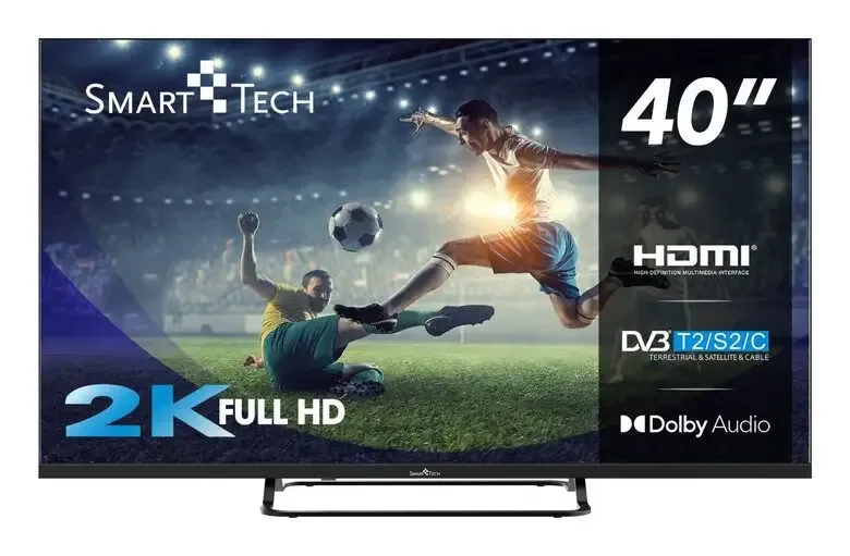 Pagamento Sicuro Smart-Tech 40FN01V3 TV 101,6 cm (40") Full HD Grigio 250 cd/m²
