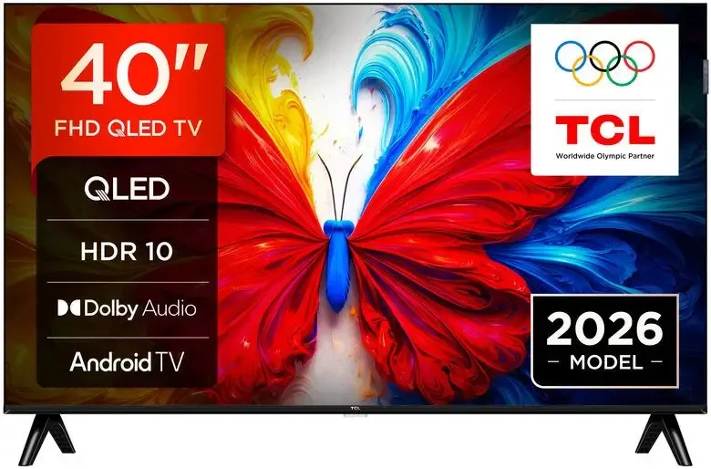 Super Prezzo TCL S5L TV 40S5L - Full HD 40”, QLED, HDR, Direct LED, Android TV, Dolby Audio