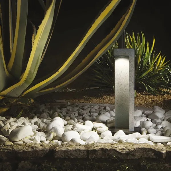 Titano lampada da terra da esterno Pagamento Sicuro
