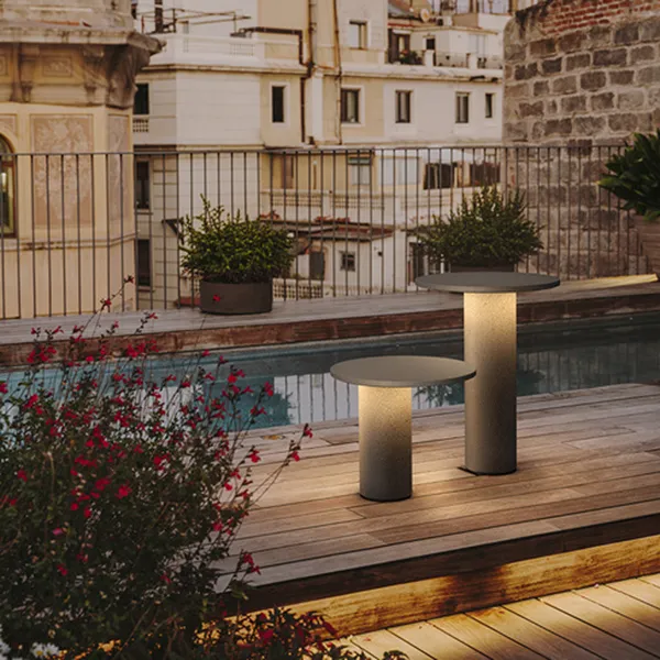 Moal lampada di design outdoor Di Tendenza