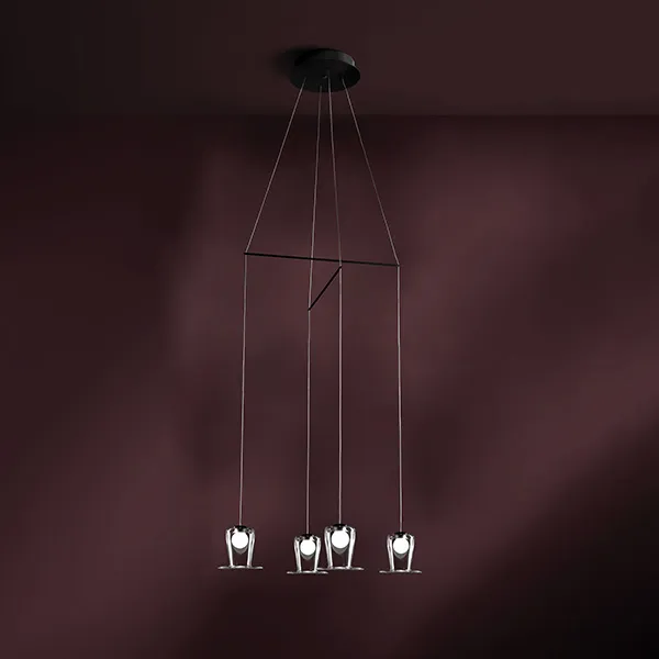 Maryon lampada a sospensione 4 luci Offerta Speciale