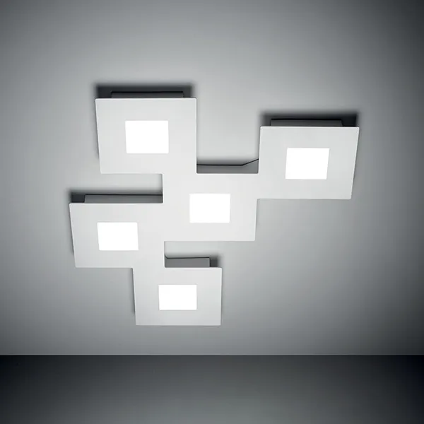 Spedizione Espresso Squares plafoniera di design 5 luci
