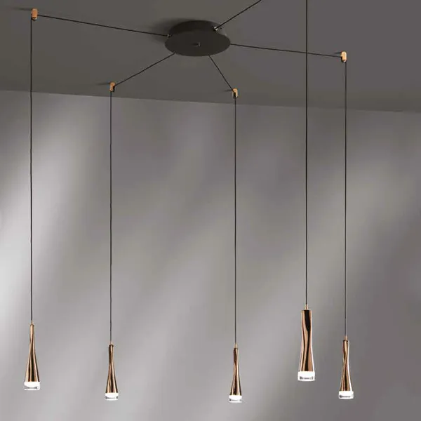 Twist lampada a sospensione a 5 luci Ordina Subito