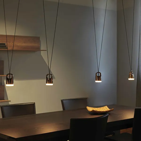 Economico Bag lampada a sospensione 4 luci