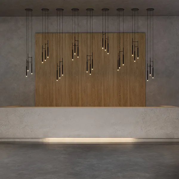 Offerta Limitata Candle Triplex lampadario moderno a LED