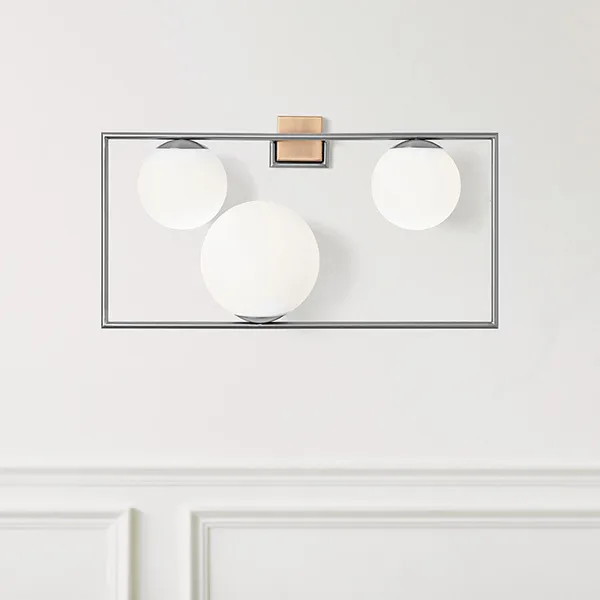 Ultima Occasione Buble applique minimal 3 luci