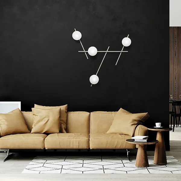 Must-Have Mikado applique/plafoniera 4 luci