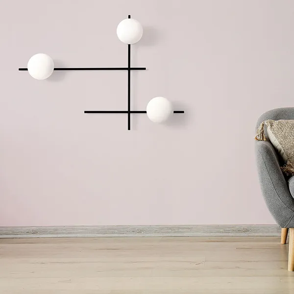 A Buon Prezzo Mikado applique/plafoniera 3 luci