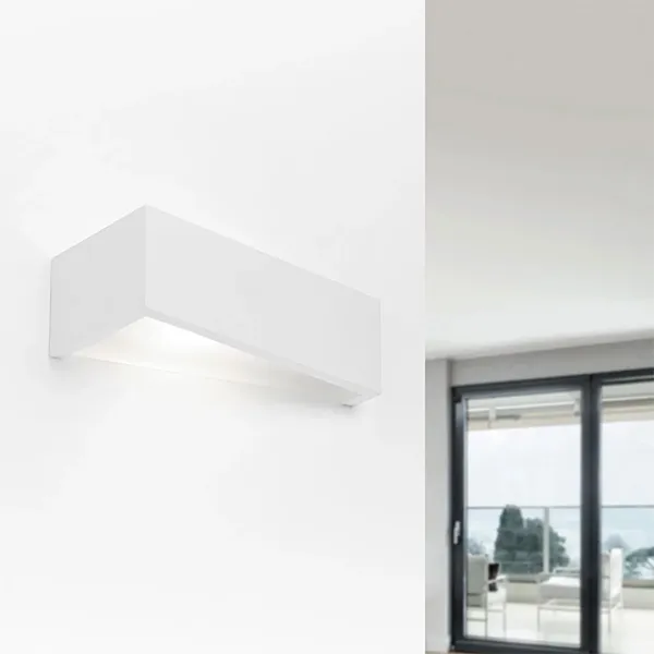 Prezzo Scontato Teos lampada da parete in gesso