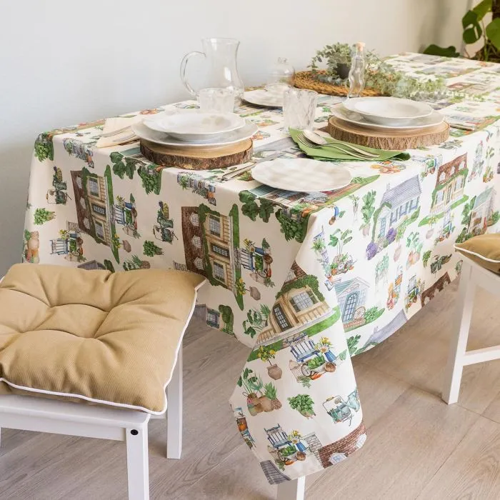 Servizio da Tavola x12 GARDEN By MAESTRI COTONIERI Promozione Esclusiva
