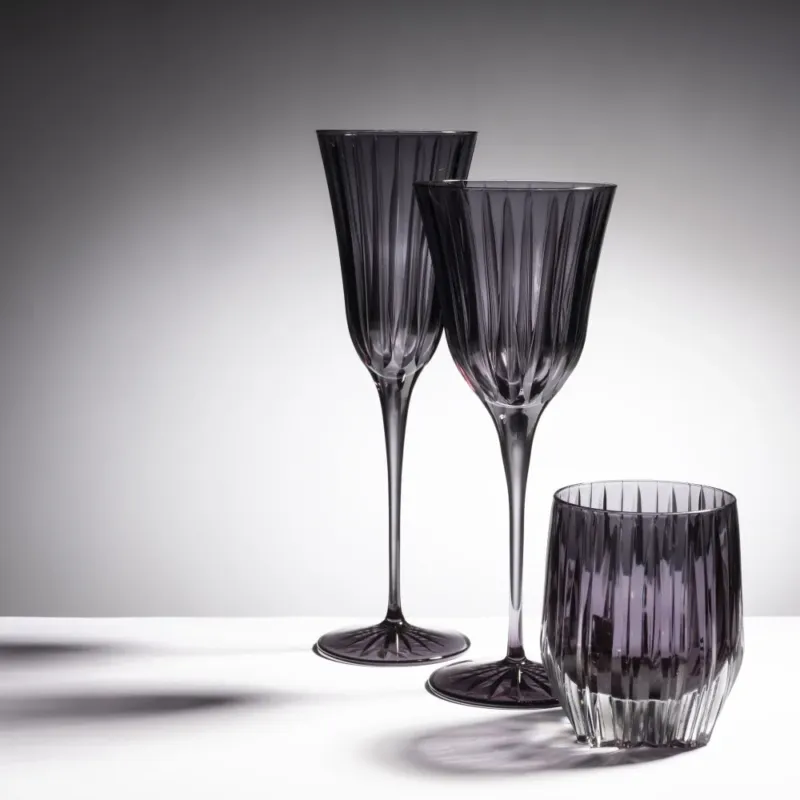 Set 2 Tumbler + Calici + Flute GEM QUARZO - Weissestal Offerta Lampo