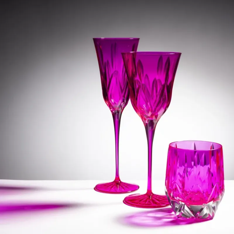 Set 2 Tumbler + Calici + Flute GEM TOPAZIO - Weissestal Consegna Rapida
