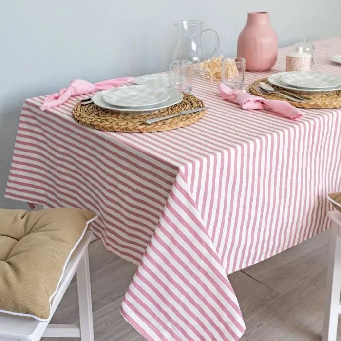 Servizio da tavola x16 ERCHIE rosa by Maestri Cotonieri Professionale