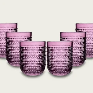 Offerta Del Giorno Set 6 Bicchieri In Vetro TUMBLER SERENITY Tondi - Arca