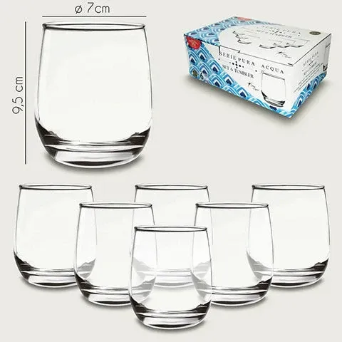 Ordina Subito Set 6 Bicchieri Tumbler Serie Pura 34 cl – Arca