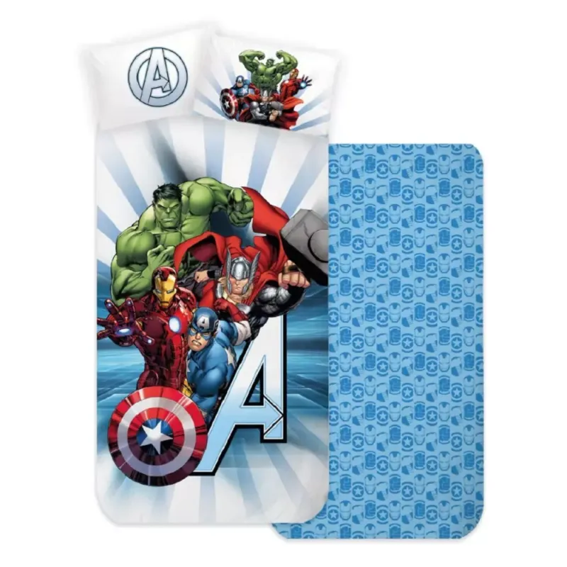 Completo lenzuola singolo AVENGERS by Marvel Occasione