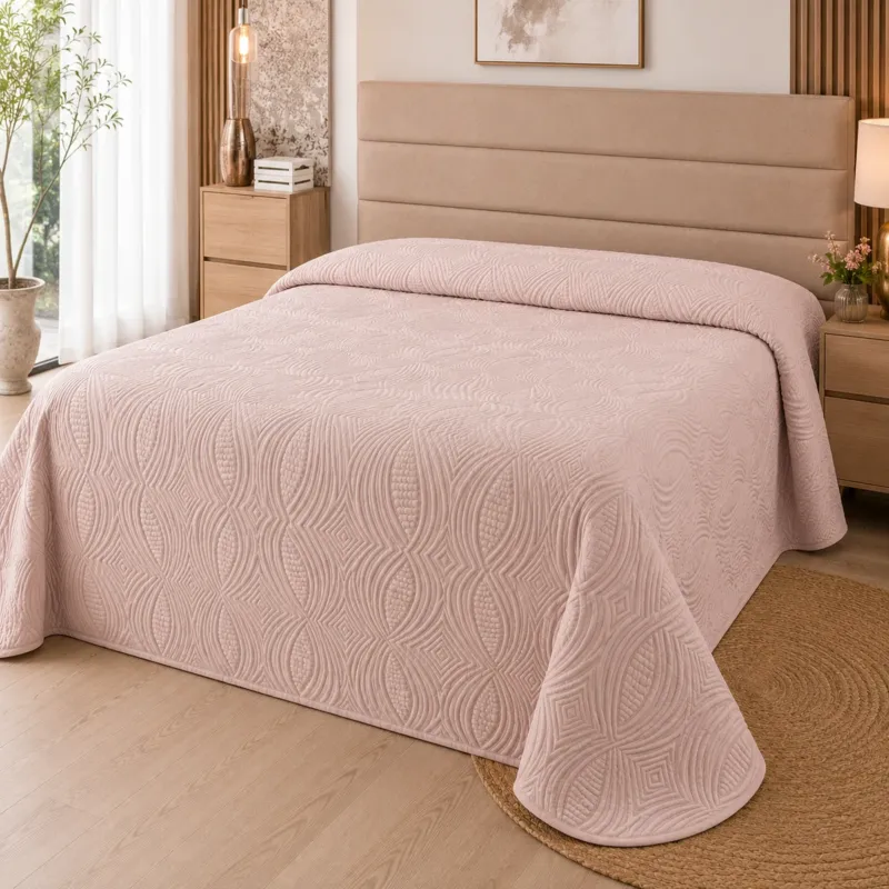 Più Venduto Copriletto Jacquard Belinda Botticelli – Copriletto Matrimoniale Elegante in Cotone