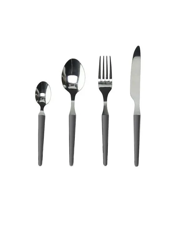 Servizio 24 Posate Zen antracite Acciaio antracite by Tognana Offerta Lampo