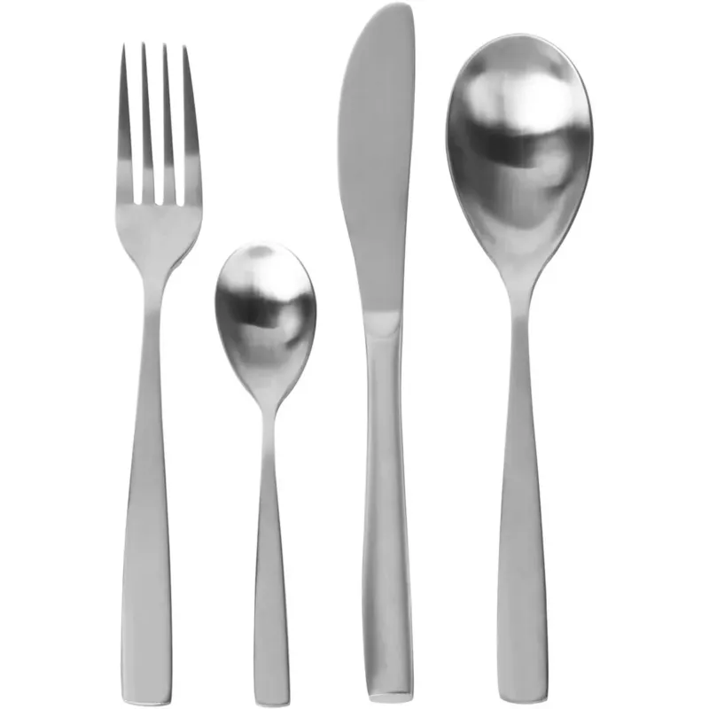 Set Posate 24 Pezzi KISARA SATIN in acciaio inox - Gusto Casa Non Perdere