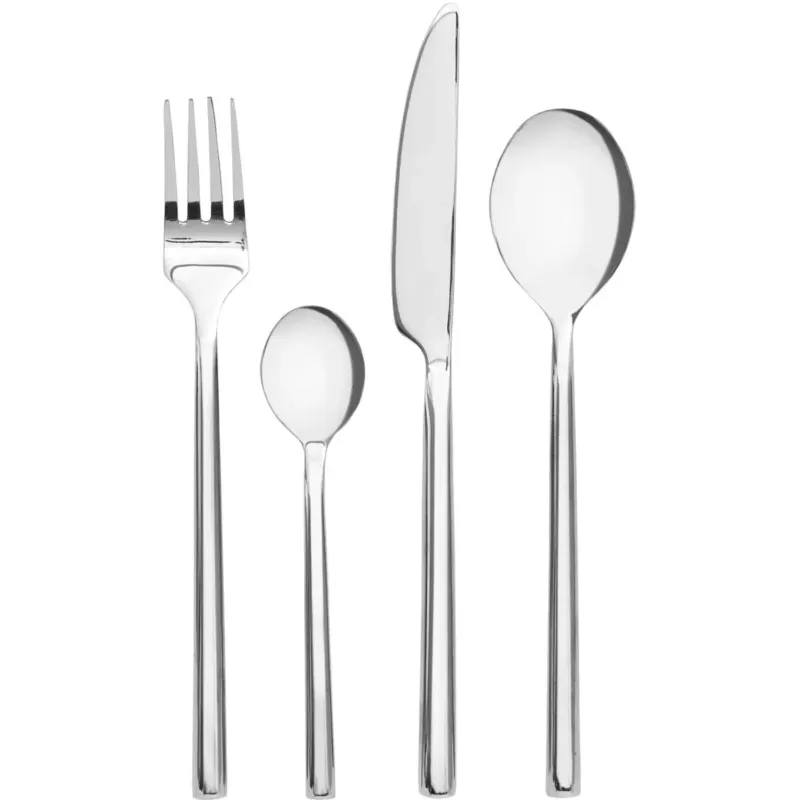 Set Posate 24 Pezzi DAKOTAH SHINY in acciaio inox Lucido - Gusto Casa Ordina Subito