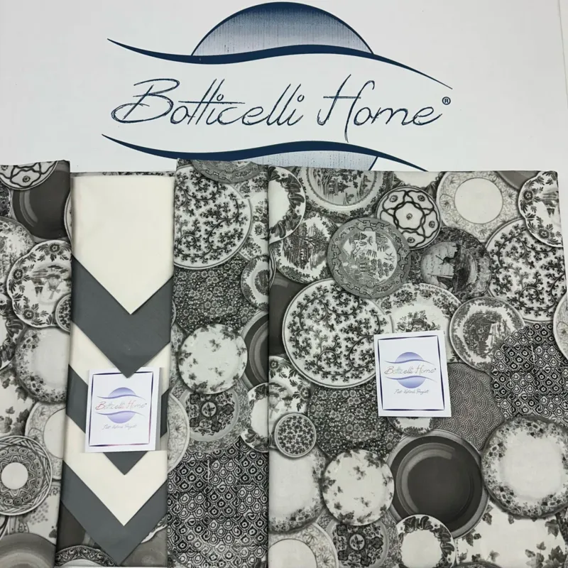 Servizio da tavola Procida dis.108 per 6 12 persone by Botticelli Promozione Esclusiva