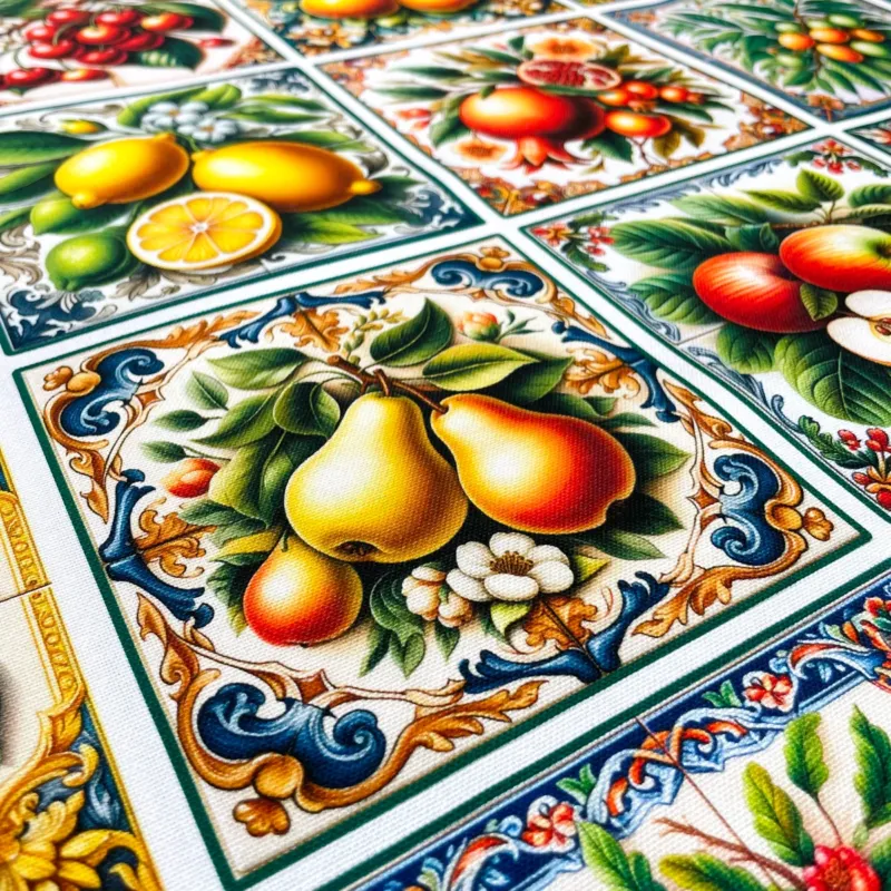 Tovaglia MAIOLICHE E FRUTTA By Magilu Super Prezzo
