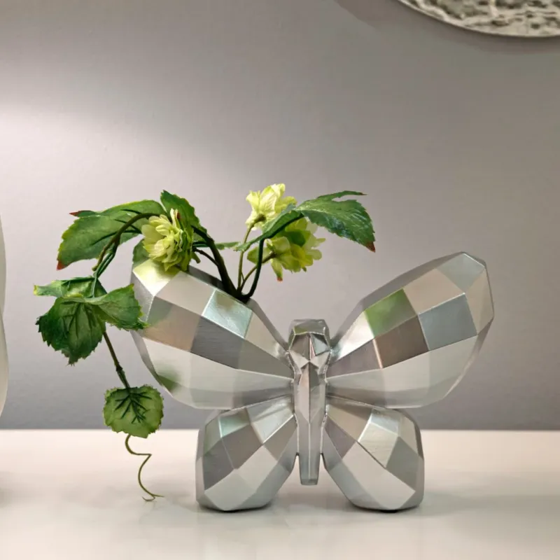 Compra Adesso VASO BUTTERFLY SILVER - FERRETTI