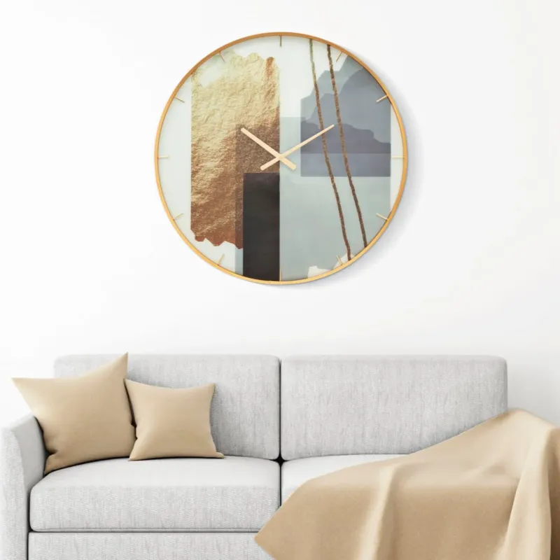 Scelto Dai Clienti OROLOGIO GLASS MOTIF CM Ø 80X5 - FERRETTI