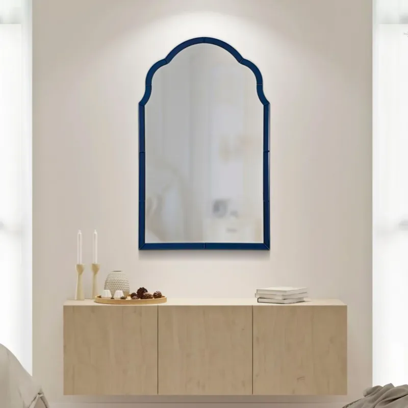 Ultima Occasione SPECCHIO DA MURO TANGERI BLU CM 62X1X100 - FERRETTI