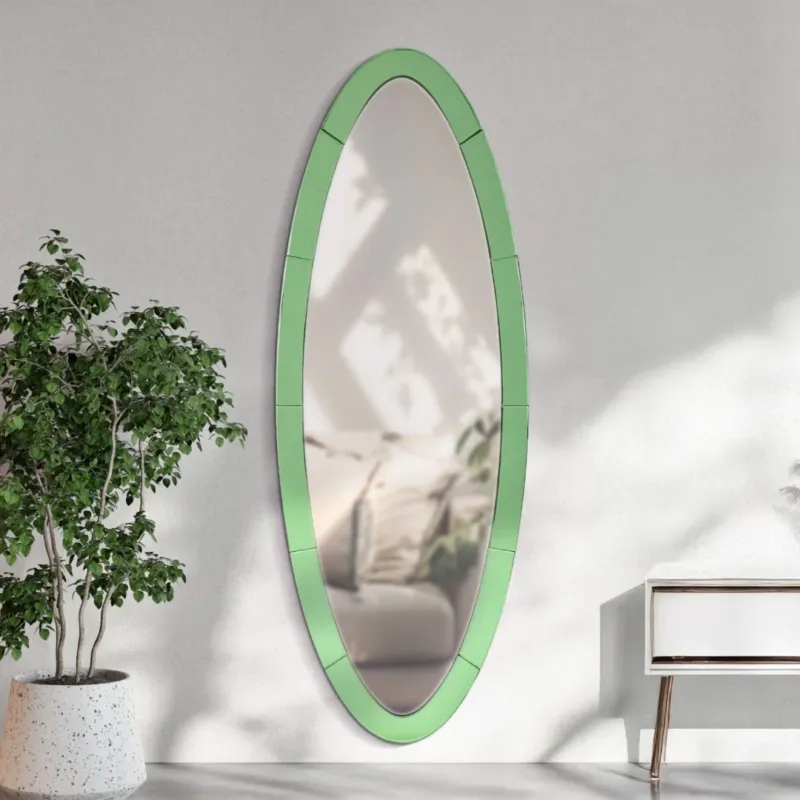 Super Prezzo SPECCHIO DA MURO OSLO VERDE - FERRETTI
