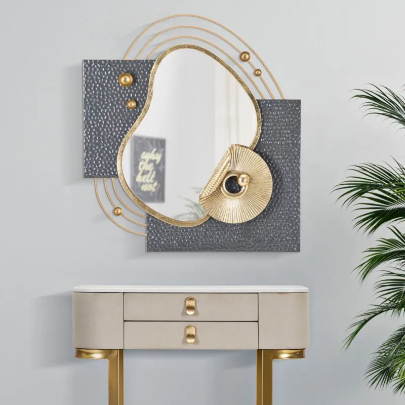 SPECCHIO DA MURO ART CM 80X7X72,4 - FERRETTI Reso Gratuito