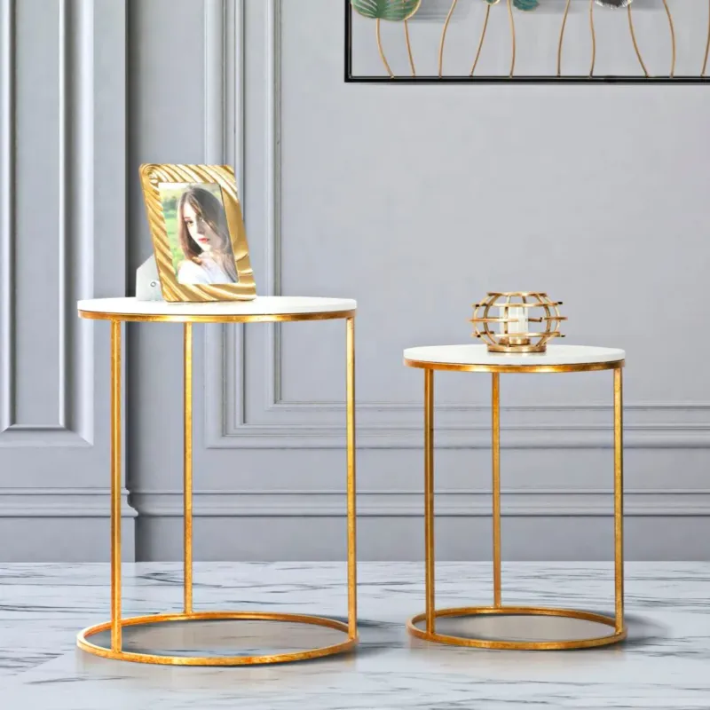Ultima Occasione TAVOLINETTI SIMPLY MARBLE COPPIA - FERRETTI